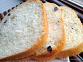 面包机版黑加仑切片面包的做法