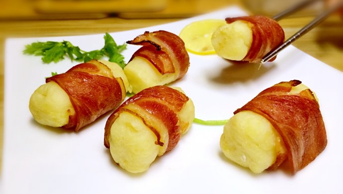 土豆泥培根卷(微波炉版)