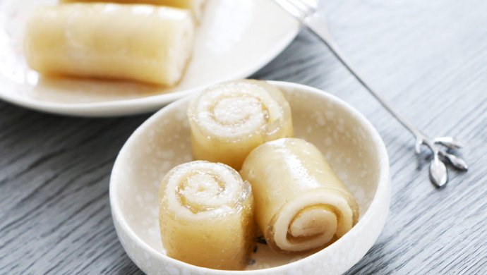 【3分钟快手菜】微波炉版椰汁千层卷