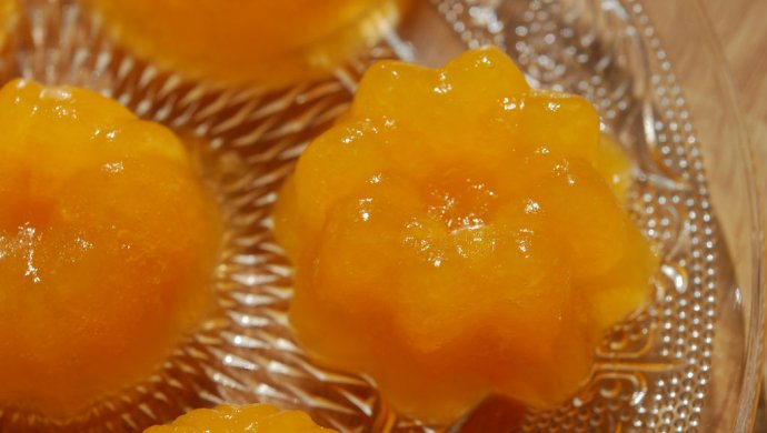 自制美味橘子果冻